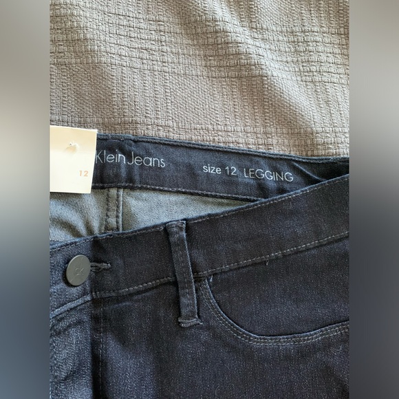 Calvin Klein Power Stretch Legging Skinny Jeans Size 12 NWT - Picture 9 of 11